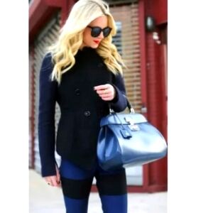 Banana Republic Sloan Rugby Pants Crop Stripes Womens Blues Preppy Summer Chic